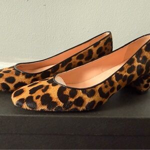 J. Crew Leopard Print Heels